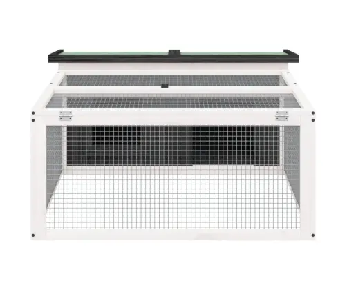 Küülikupuur, Hall, 117,5 X 97 X 47,5 cm Männipuit