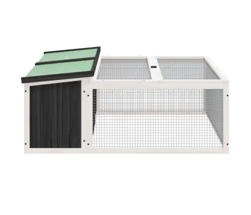 Küülikupuur, Hall, 117,5 X 97 X 47,5 cm Männipuit