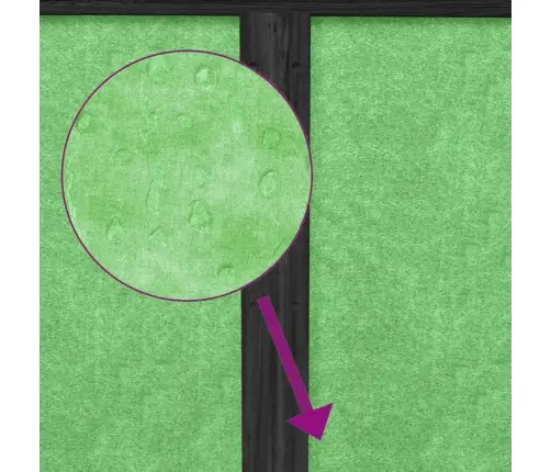 Küülikupuur, Hall, 117,5 X 97 X 47,5 cm Männipuit