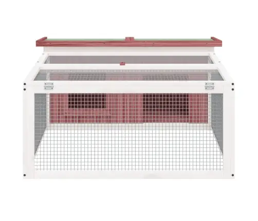 Küülikupuur, Helepruun, 117,5 X 97 X 47,5 cm Männipuit