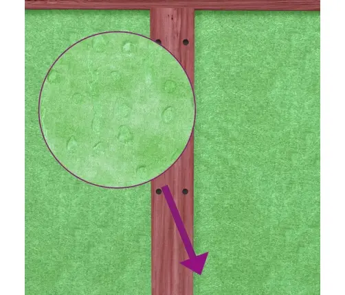 Küülikupuur, Helepruun, 117,5 X 97 X 47,5 cm Männipuit