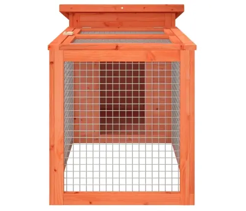 Trušu Būris, 100,5X54X55 Cm, Priedes Masīvkoks, Brūns Vidaxl