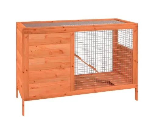 Küülikupuur, Pruun, 103 X 44 X 69,5 cm Männipuit