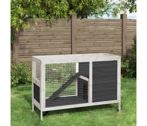 Küülikupuur, Hall, 103 X 44 X 69,5 cm Männipuit