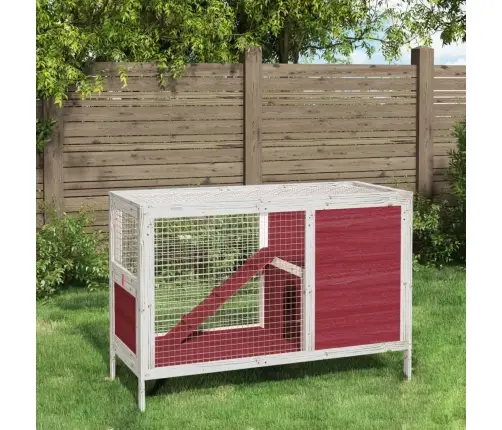 Trušu Būris, 103X44X69,5 Cm, Priedes Masīvkoks, Brūns Vidaxl