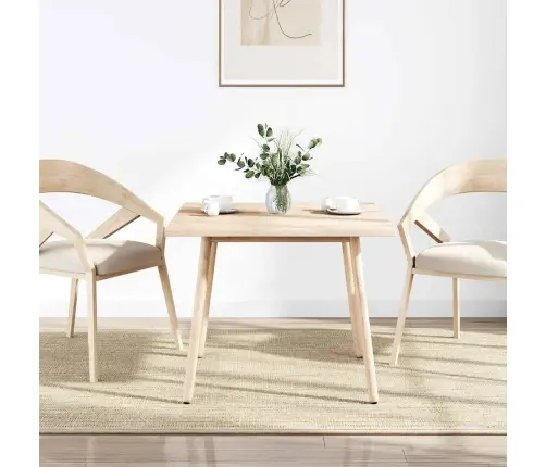 Stalviršis, 70X70X2,5 cm Pušies Masyvo Mediena, Kvadratinis