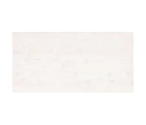 Stalviršis, Baltas, 110X55X2,5cm Pušies Masyvas, Stačiakampis