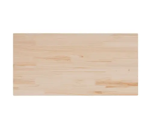 Galda Virsma, 110X60X2,5 Cm, Priedes Masīvkoks, Taisnstūra Vidaxl