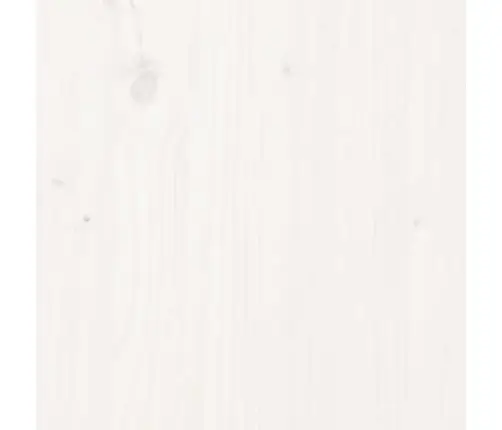 Galda Virsma, Balta, 110X60X2,5 Cm, Priedes Masīvkoks Vidaxl