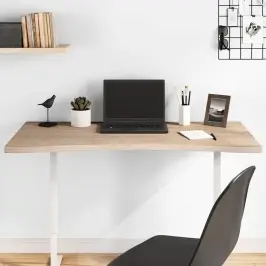 Rašomojo Stalo Stalviršis, 110X55X2,5cm Pušies Masyvas