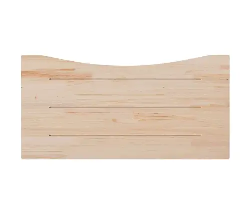 Kirjutuslaud, Valge, 110X55X2,5 cm Männipuit