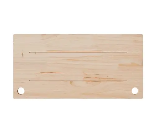 Kirjutuslaua Plaat, Valge, 80 X 40 X 2,5 cm Männipuit