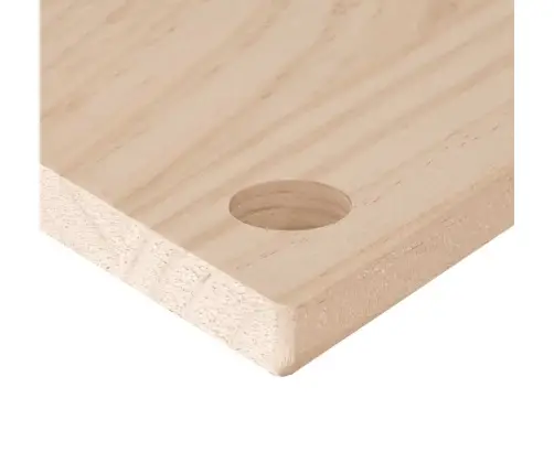 Rakstāmgalda Virsma, 100X50X2,5 Cm, Priedes Masīvkoks Vidaxl