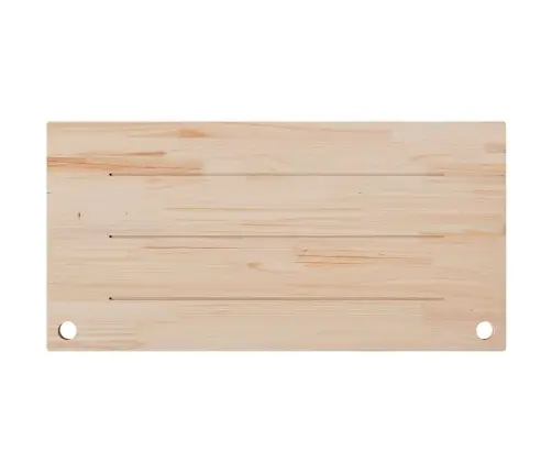 Rakstāmgalda Virsma, Balta, 110X60X2,5 Cm, Priedes Masīvkoks Vidaxl