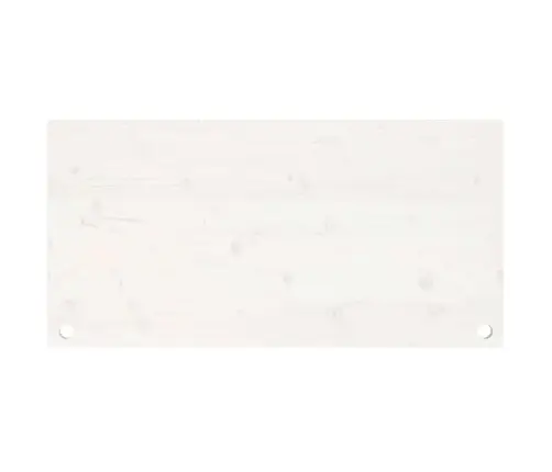 Rakstāmgalda Virsma, Balta, 110X60X2,5 Cm, Priedes Masīvkoks Vidaxl