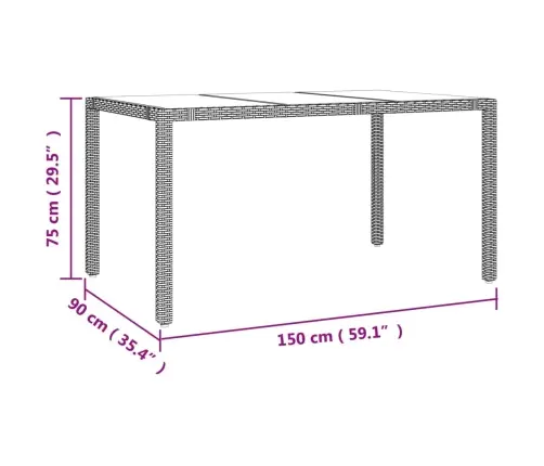 7-Osaline Aiamööbli Komplekt Patjadega, Beež, Polürotang