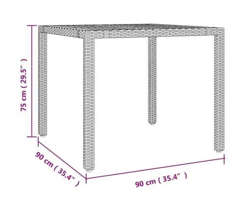 5-Osaline Aiamööbli Komplekt Patjadega, Hall, Polürotang