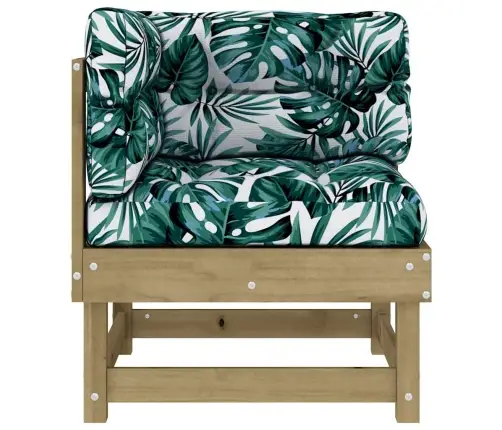 Stūra Dīvāni Ar Matračiem, 2 Gab., Impregnēts Priedes Koks Vidaxl Stūra Dīvāni Ar Matračiem, 2 Gab., Impregnēts Priedes Koks Vidaxl