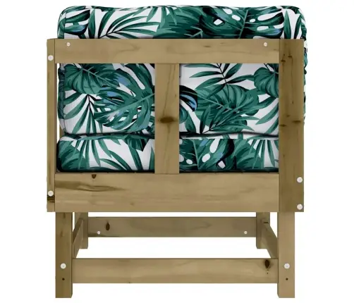 Stūra Dīvāni Ar Matračiem, 2 Gab., Impregnēts Priedes Koks Vidaxl Stūra Dīvāni Ar Matračiem, 2 Gab., Impregnēts Priedes Koks Vidaxl