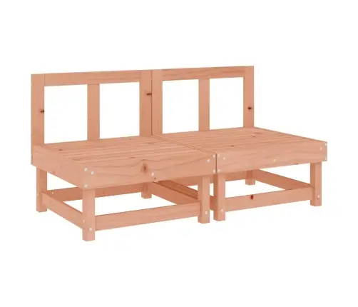 Vidējie Dīvāni Ar Matračiem, 2 Gab., Duglasa Egles Masīvkoks Vidaxl