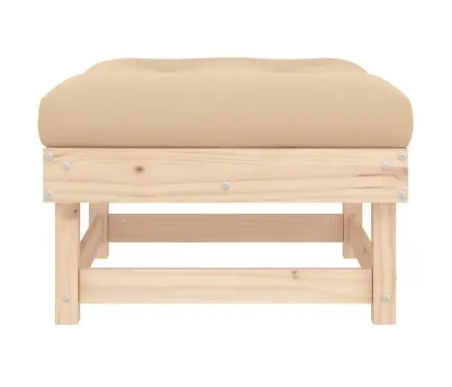 Sodo Pakojos Su Pagalvėlėmis, 2Vnt., Pušies Medienos Masyvas