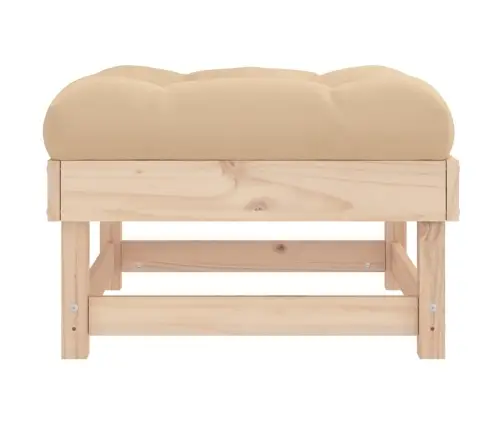 Sodo Pakojos Su Pagalvėlėmis, 2Vnt., Pušies Medienos Masyvas