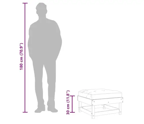 Aia Jalapingid Patjadega 2 Tk, Hall, Männipuit Aia Jalapingid Patjadega 2 Tk, Hall, Männipuit
