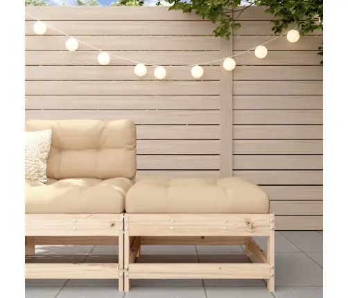 Dārza Soliņš Ar Matraci, Priedes Masīvkoks Vidaxl