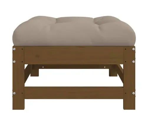 Sodo Pakojos Su Pagalvėlėmis, 2Vnt., Medaus, Pušies Masyvas