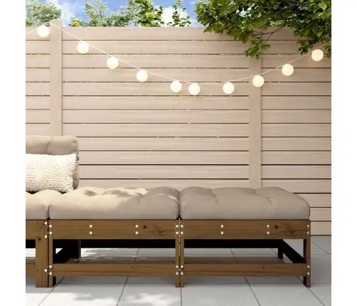 Sodo Pakojos Su Pagalvėlėmis, 2Vnt., Medaus, Pušies Masyvas