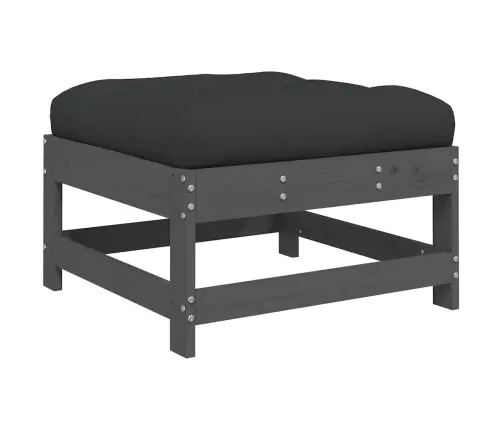 3-Daļīgs Dārza Atpūtas Mēbeļu Komplekts Ar Matračiem, Masīvkoks Vidaxl