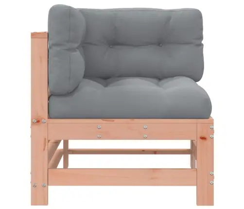 Stūra Dīvāns Ar Matračiem, Duglasa Egles Masīvkoks Vidaxl