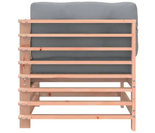 Stūra Dīvāns Ar Matračiem, Duglasa Egles Masīvkoks Vidaxl