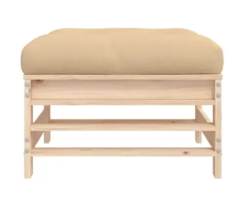 Sodo Pakoja Su Pagalvėle, Pušies Medienos Masyvas