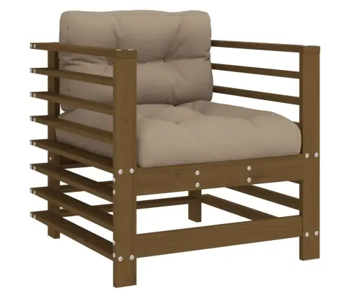 Dārza Krēsli Ar Matračiem, 2 Gb., Medus Brūns Priedes Masīvkoks Vidaxl Dārza Krēsli Ar Matračiem, 2 Gb., Medus Brūns Priedes Masīvkoks Vidaxl