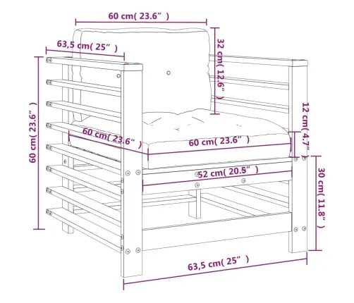 Dārza Krēsli Ar Matračiem, 2 Gb., Medus Brūns Priedes Masīvkoks Vidaxl Dārza Krēsli Ar Matračiem, 2 Gb., Medus Brūns Priedes Masīvkoks Vidaxl