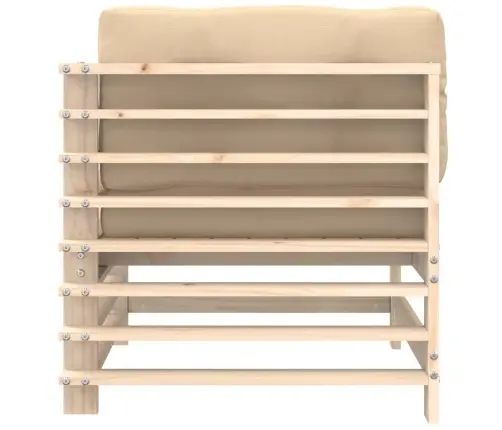 Stūra Dīvāni Ar Matračiem, 2 Gab., Priedes Masīvkoks Vidaxl