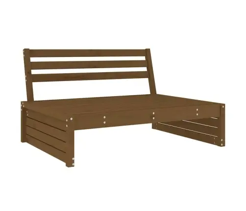 Vidurinė Sofos Dalis, Medaus Ruda, 120X80cm Pušies Masyvas