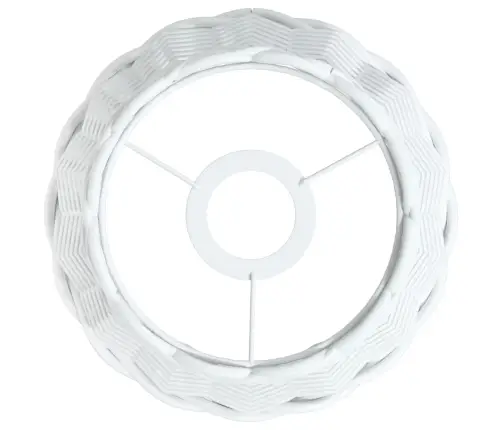 Lambivari, Valge, Ø20X15 cm Punutud