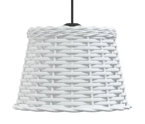 Griestu Lampas Abažūrs, Balta, Ø25X17 Cm, Pīts Vidaxl