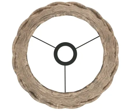 Lubinio Šviestuvo Gaubtas, Rudos Spalvos, 30X20cm Pintas