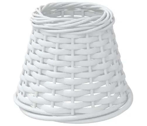 Lampas Abažūrs, Balts, Ø15X12 Cm, Pīts Vidaxl