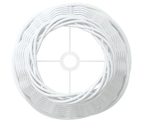 Lampas Abažūrs, Balts, Ø15X12 Cm, Pīts Vidaxl