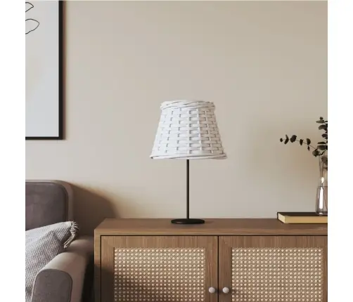 Lampas Abažūrs, Balts, Ø15X12 Cm, Pīts Vidaxl