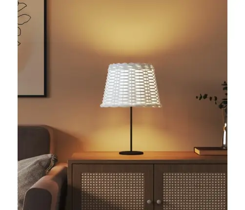 Lampas Abažūrs, Balts, Ø30X20 Cm, Pīts Vidaxl
