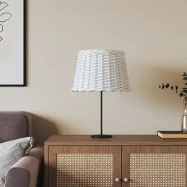 Lampas Abažūrs, Balts, Ø40X26 Cm, Pīts Vidaxl