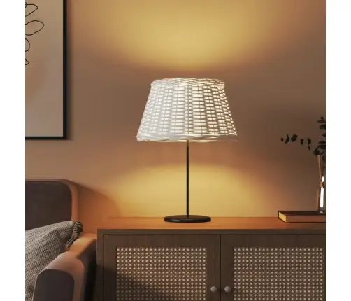 Lampas Abažūrs, Balts, Ø50X30 Cm, Pīts Vidaxl