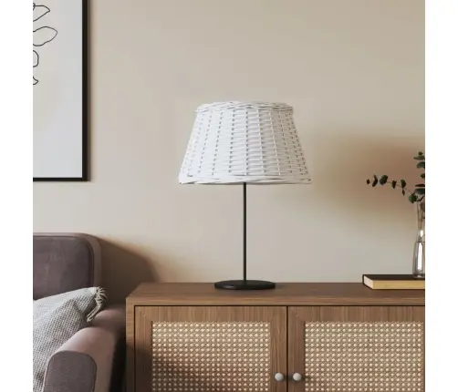 Lampas Abažūrs, Balts, Ø50X30 Cm, Pīts Vidaxl