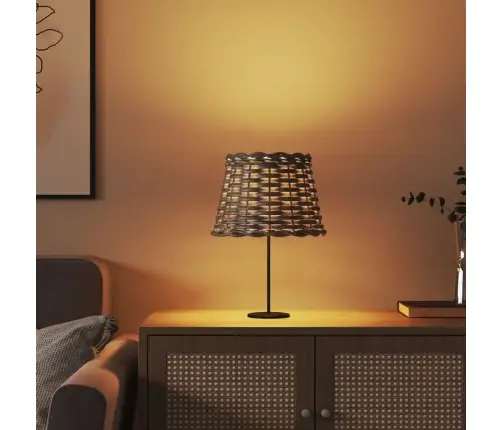 Lampas Abažūrs, Brūns, Ø20X15 Cm, Pīts Vidaxl