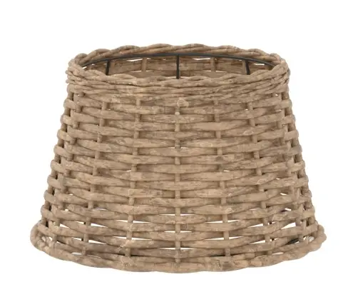 Lampas Abažūrs, Brūns, Ø38X23 Cm, Pīts Vidaxl